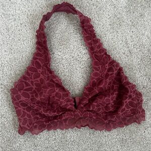 Victoria’s Secret Pink Lace Bralette Large